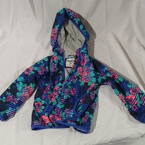 Girls rain coat/wind breaker jacket